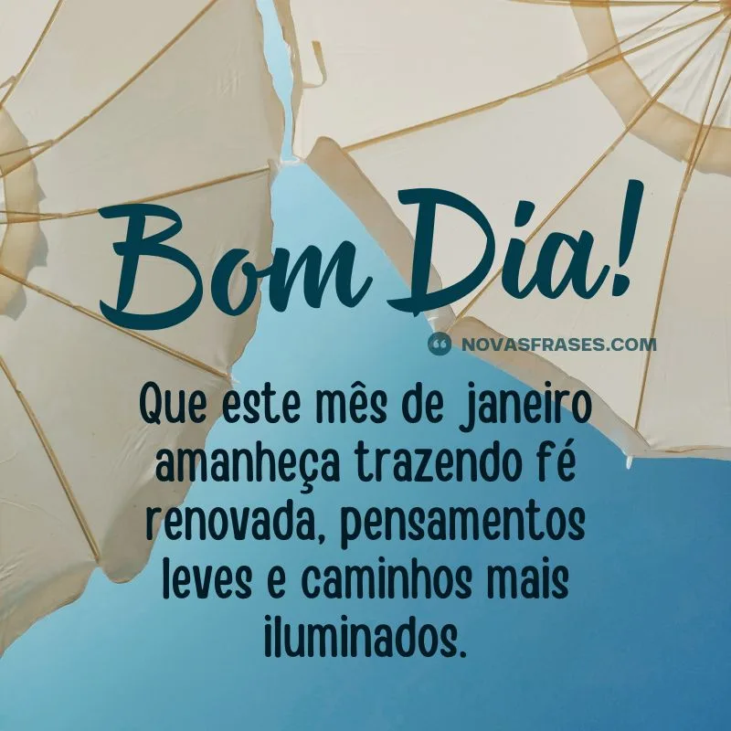 bom dia janeiro