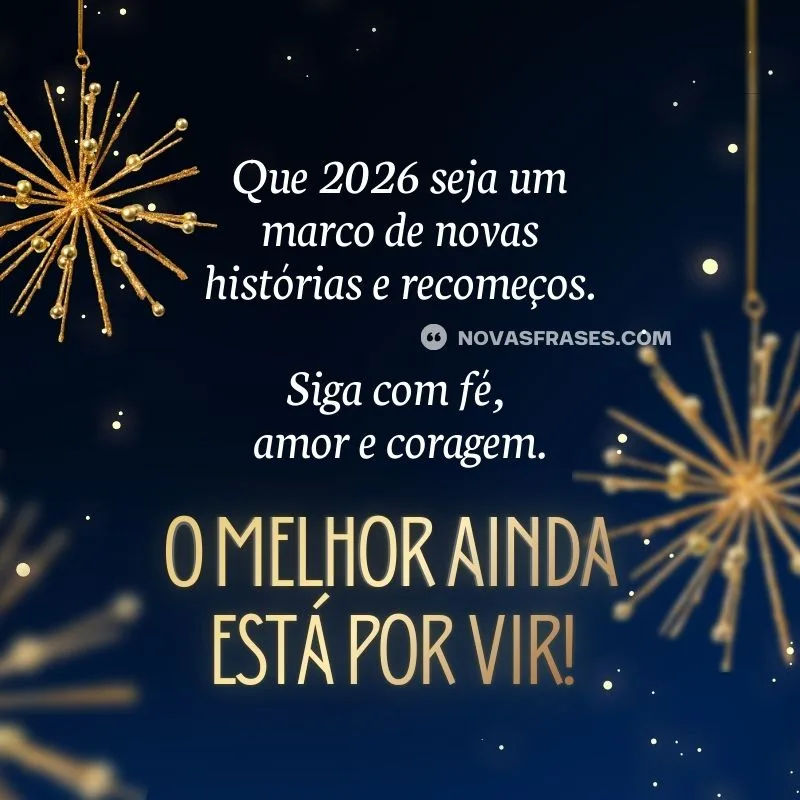 feliz ano novo 2026 frases