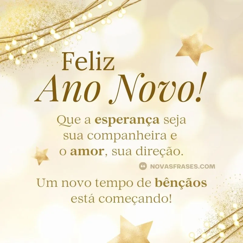 mensagem de ano novo