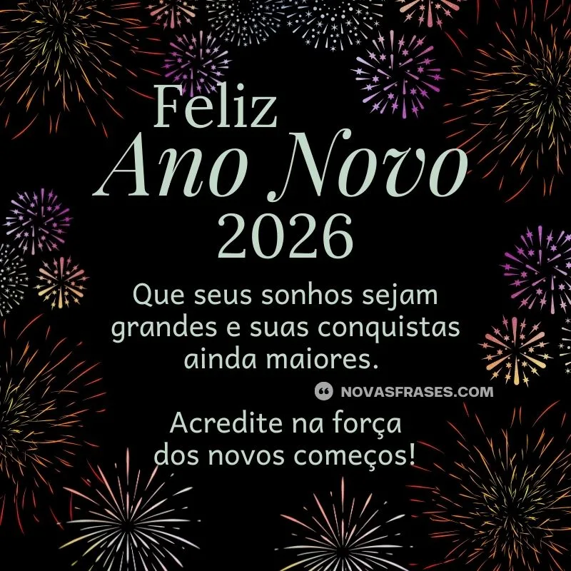 msg de feliz ano novo 2026